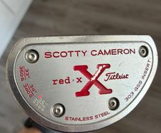 Scotty Cameron Red X Putter - Stainless Steel
