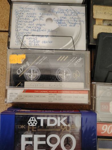 27+ Vintage Cassette Albums, recorded 70's, 80's, 90's
