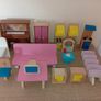 Large Collection of Wooden Dolls house furniture mostly large scale job lot Image 2