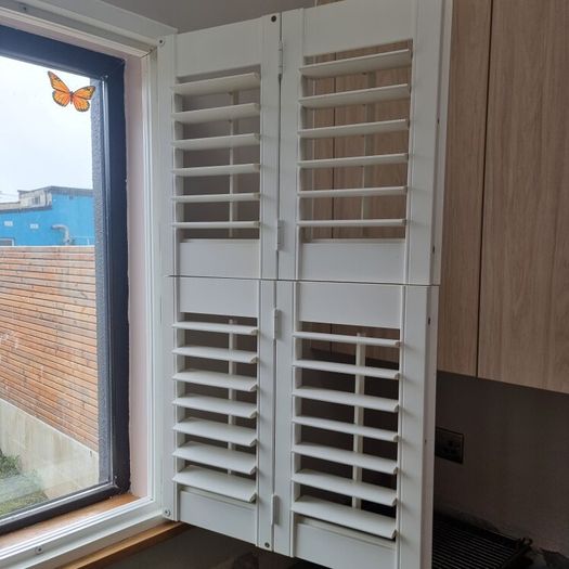 wooden window shutters