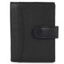 Genuine Leather Card Holder Wallet for Men & Women Slim Card Case with Snap Closure Compact Minimalist Wallet Image 9