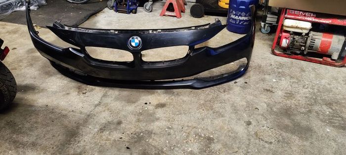 BMW 3 series bumper and headlight