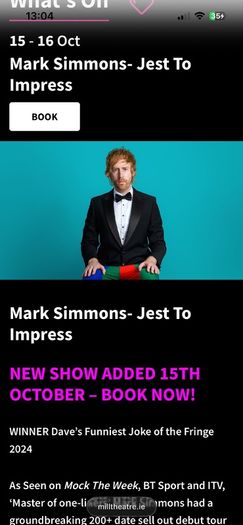 Mark Simmons- Jest to Impress