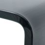 TV Stand/Monitor Riser Glass Black 110x30x13 cm Image 5