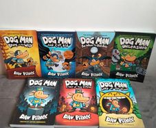 Dog Man books (paper back)