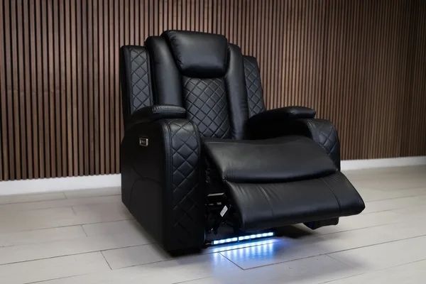 Ashbyrne electric Recliner Sofa black