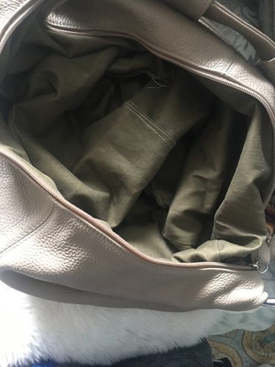 Leather bag as new.