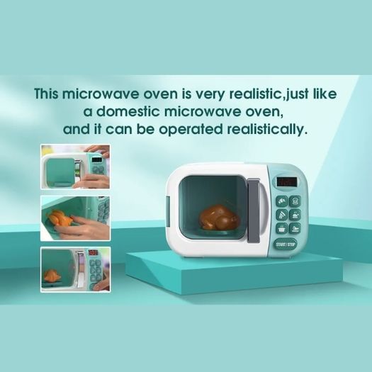 Kids' Playhouse Appliance Sets - Mini Oven, Juice Blender, Water Dispenser, Microwave, Washing Machine