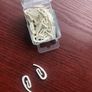 Wooden curtain rings with plastic hooks Image 3