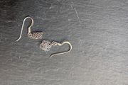 Silver earrings
