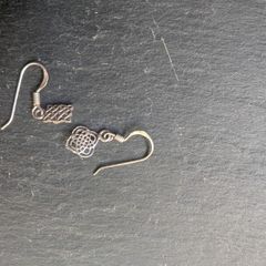 Silver earrings