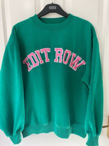 Edit Row Varsity Sweatshirt Size Medium