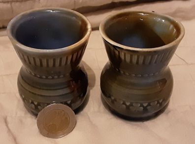 fine irish porcelain posie vases