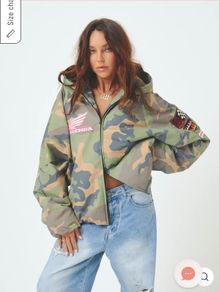 Sabbi The be kind bomber jacket