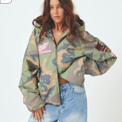 Sabbi The be kind bomber jacket