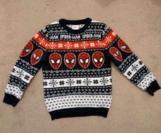 Spiderman Xmas Jumper for 5-6 year old
