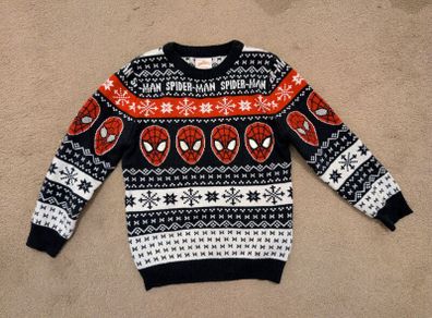 Spiderman Xmas Jumper for 5-6 year old