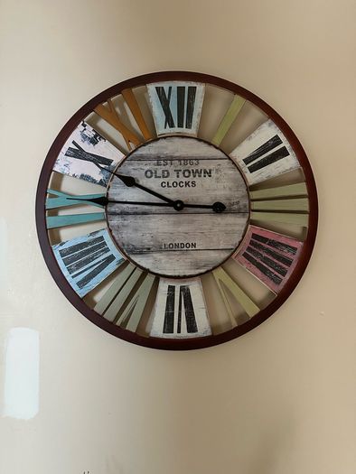 Colourful Clock