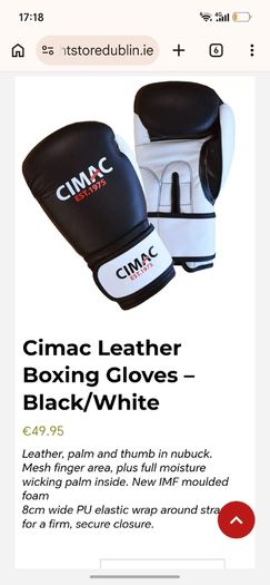 boxing gloves