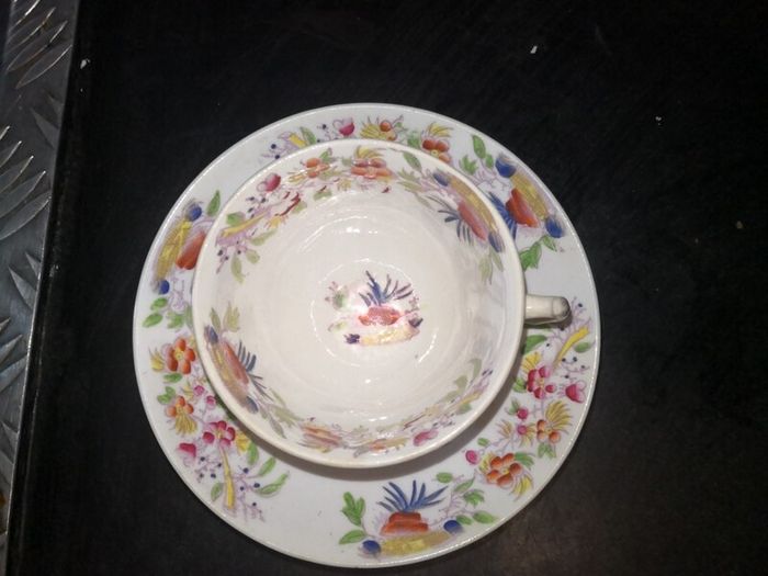 Late 18th century Cup and saucer