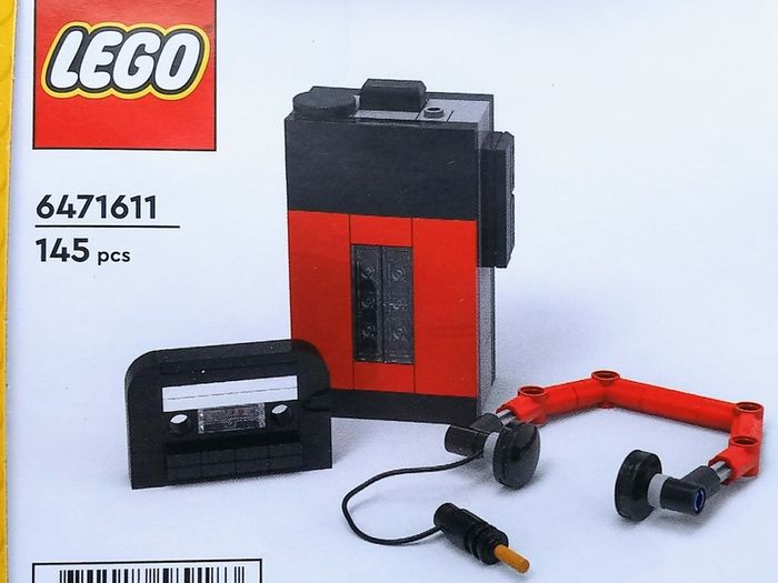 LEGO 6471611 Cassette Player/Walkman New in box