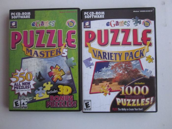 PCCD-Rom eGames Puzzle X2