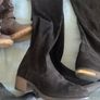 Four Pairs of Boots. 2 Tall boots 2 knee Boots Image 2