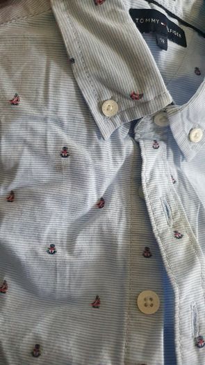 Tommy Hilfiger little Boys patterned Oxford shirt