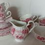 Johnson Brothers Red Lotus Teaset Image 4