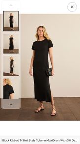 Next T-Shirt Dress with side split New With Tags