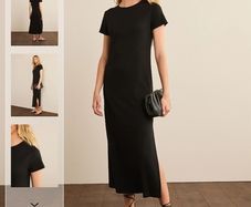 Next T-Shirt Dress with side split New With Tags