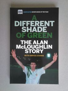 Alan McLoughlin signed Ireland football autobiography