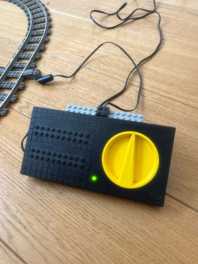 Lego Rail Track & Vintage 9V Speed Regulator Bundle - Works Perfectly