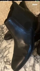 Zara leather boots