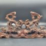 Chinese Qing Carved Dragon Incense Stand 19th Century Image 2
