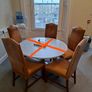Large Mahogany Extending Dining + 12 chairs Image 2