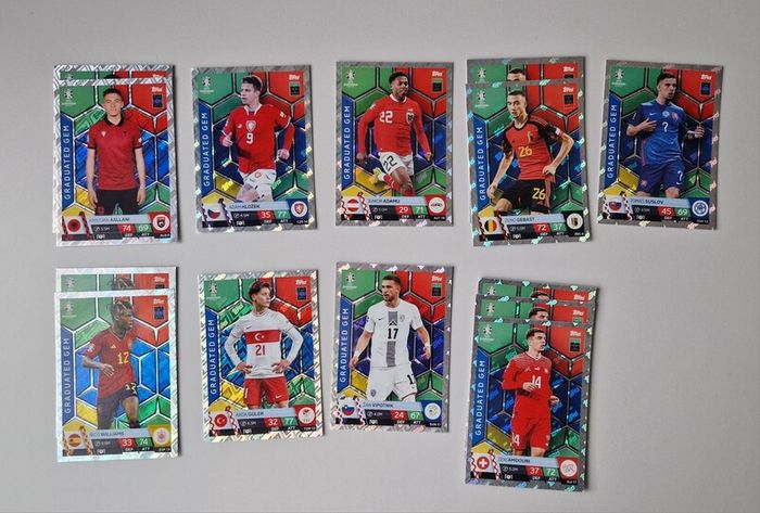 Topps Match Attax UEFA Euro 2024 Card Bundle