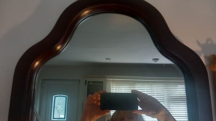 lovely mahogany  mirror