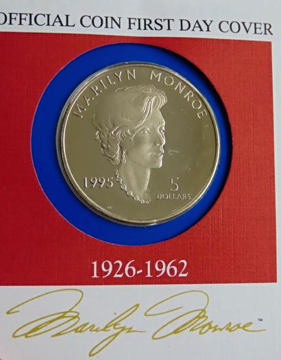 Marilyn Monroe first day coin stamp cover | USA 1995 rare