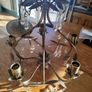 brass 5 bulb light Image 2