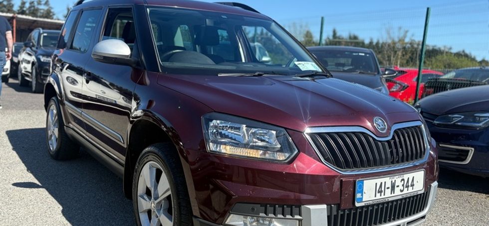 2014 Skoda Yeti 4X4 2.0L Diesel NCT + Taxed