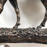 Vintage Crosa mare and foal figurine Image 3