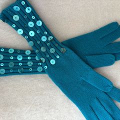 Pia Rossini Long Gloves with Sequins