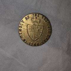 1788 Spade Guinea Gaming Token