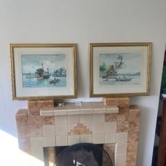 Watercolours x 2 - Paintings