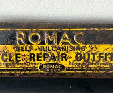 Vintage Romac Cycle Repair Tin