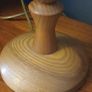 Hand Turned Wooden Lamp Base Image 2