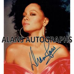 Diana Ross Autograph