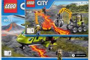 Lego City  Volcano Supply Helicopter 60123