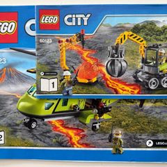 Lego City  Volcano Supply Helicopter 60123
